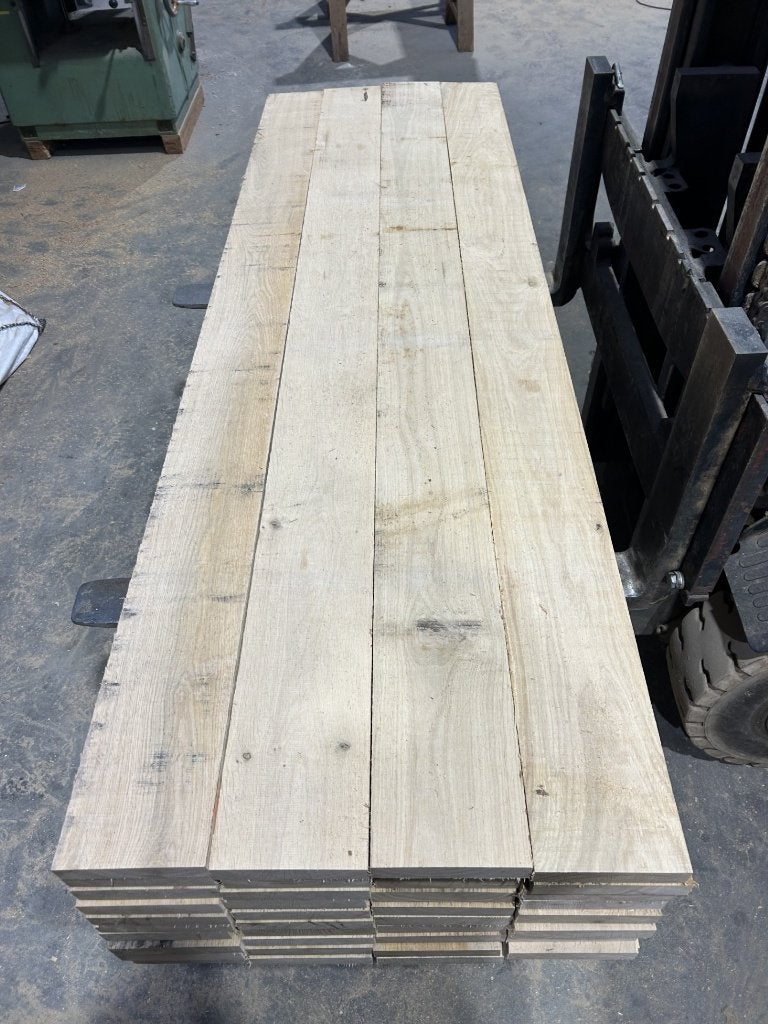 Eiken planken, fijn bezaagd 30x150 / 3 x 15 | Poortplanken, Ophalen of Verzenden, Nieuw, 250 cm of meer, Planken