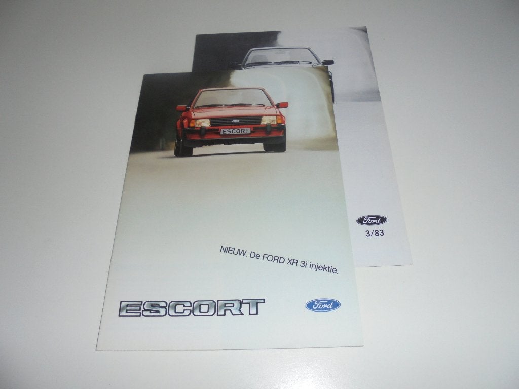 brochure Ford Escort  1983, Ophalen of Verzenden, Nieuw, Ford