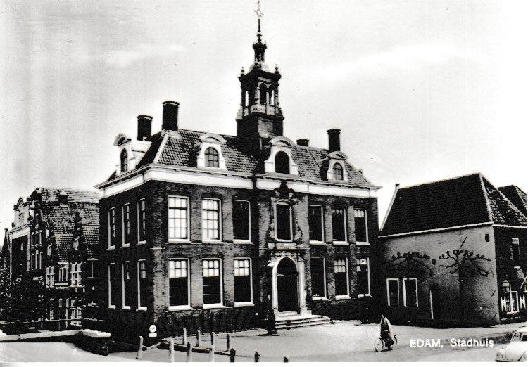 EDAM - STADHUIS, Ophalen of Verzenden, Ongelopen, Noord-Holland
