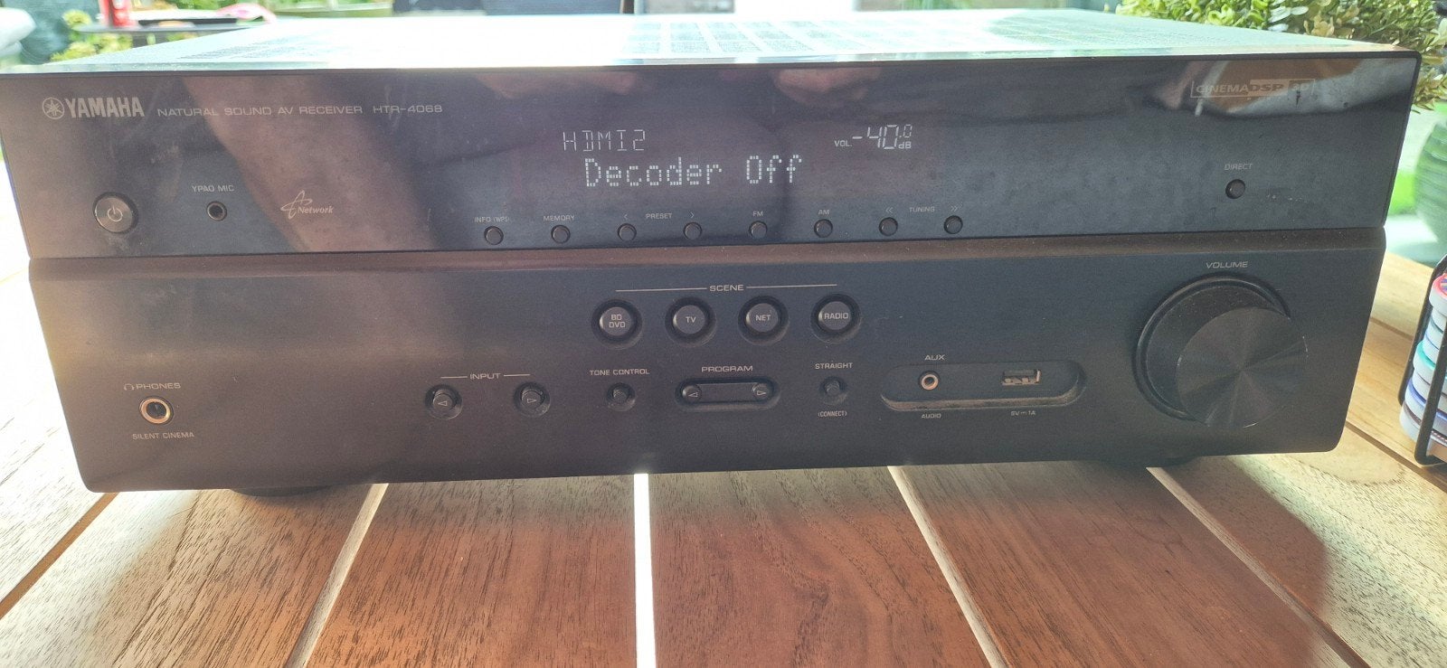 Yamaha HT-4068 Receiver met Harman Kardon speakers, Ophalen, Gebruikt, Yamaha, 120 watt of meer