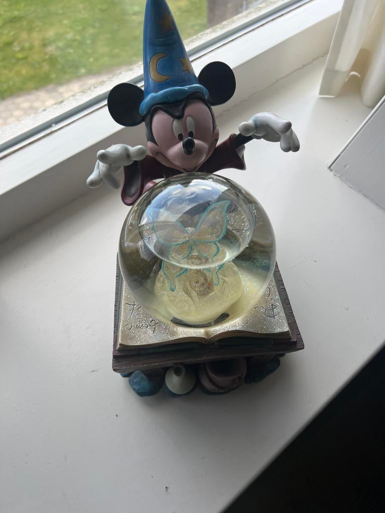 Mickey Mouse Fantasia Sneeuwbol - Disney Collectible, Ophalen of Verzenden, Zo goed als nieuw