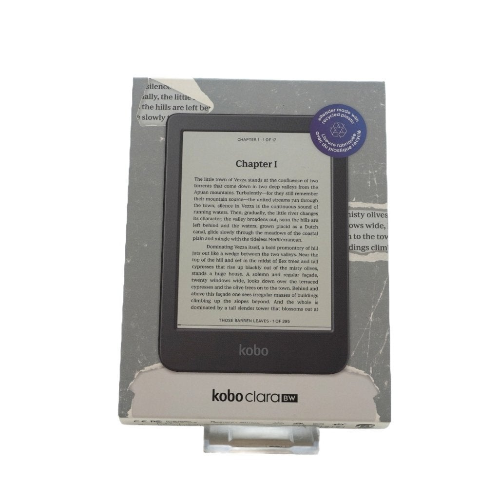Kobo Clara BW E-Reader Zwart Nieuw in Seal
