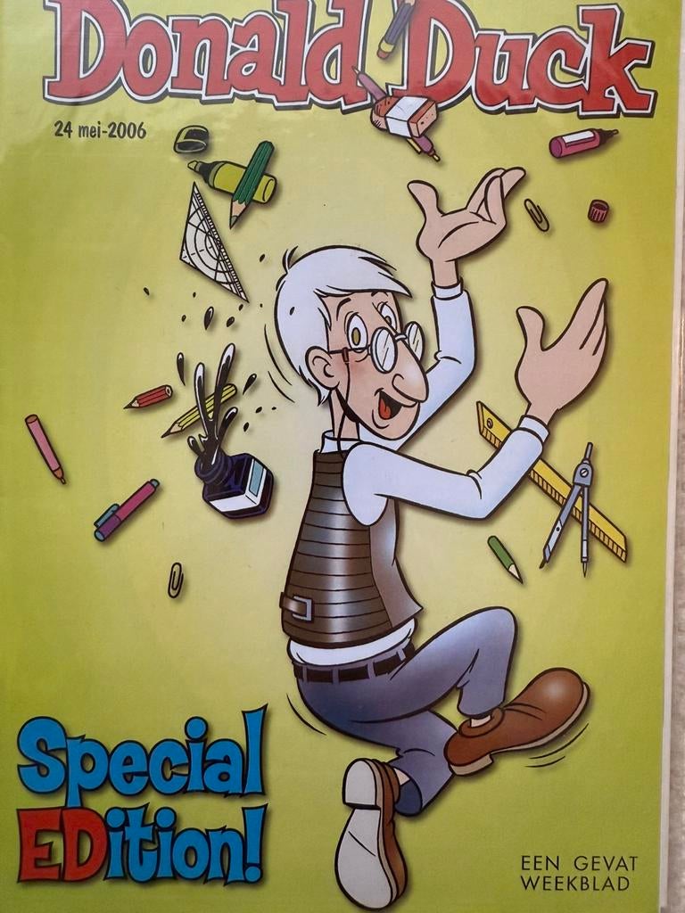 Gezocht: speciale editie van donald duck uit 2006, Boeken, Stripboeken, Meerdere stripboeken, Ophalen of Verzenden, Zo goed als nieuw