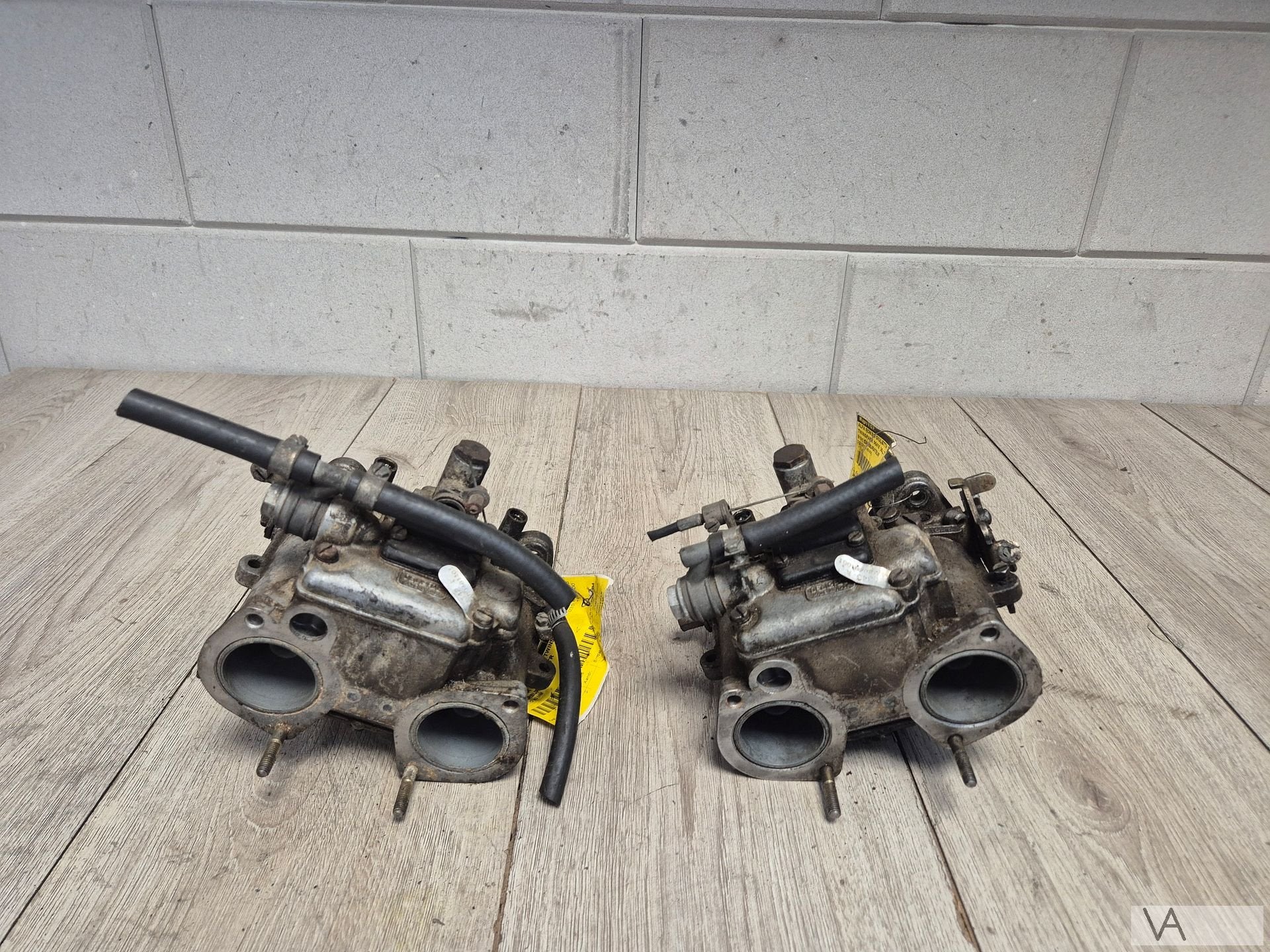 Carburateur set van Alfa Romeo Giulietta 75 Dellorto DHLA40, Gebruikt, -, -, Ophalen of Verzenden