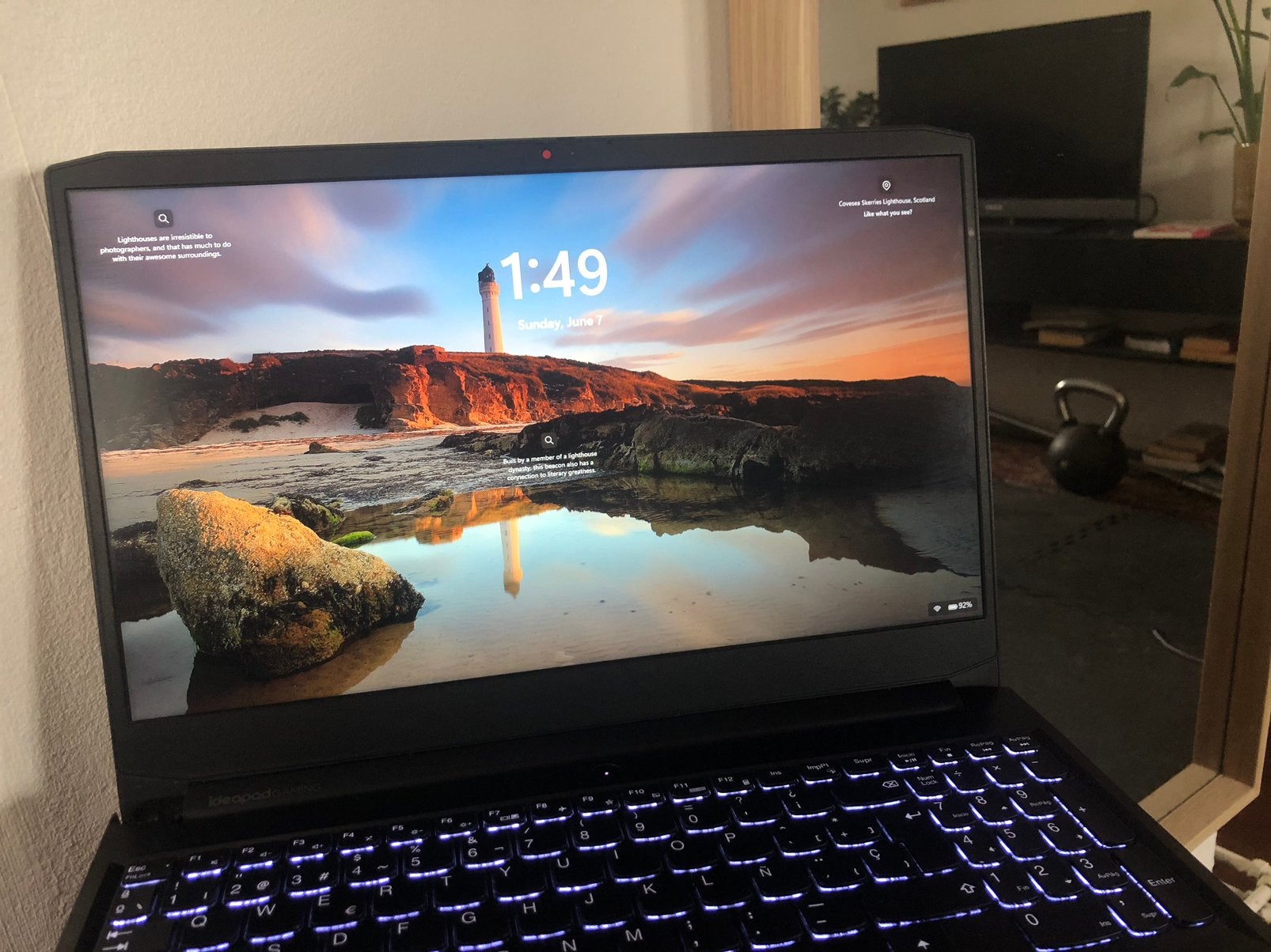 LENOVA IDEAPAD 3 GAMING, Ophalen of Verzenden, Zo goed als nieuw, AMD Ryzen 7, Gaming