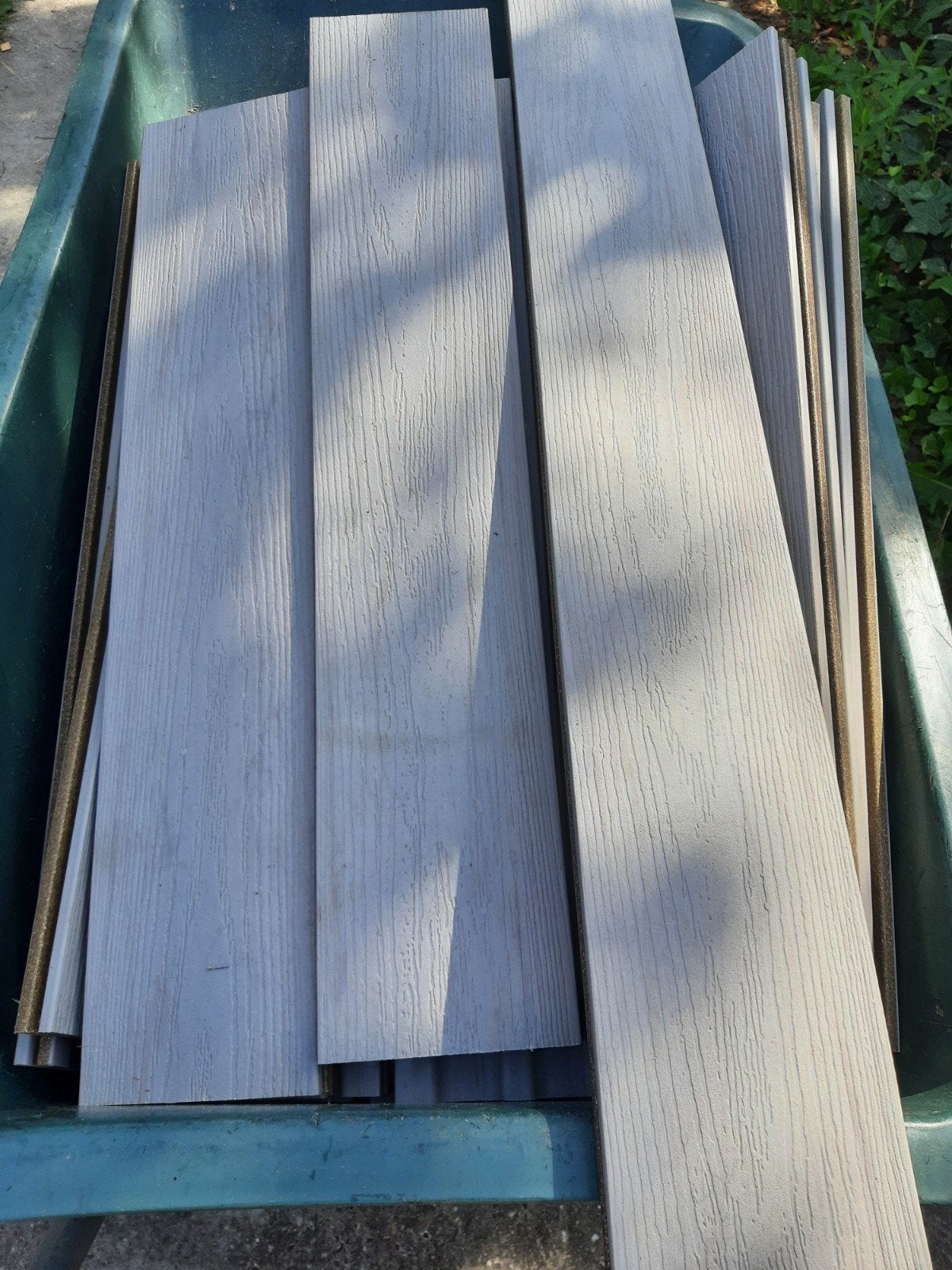 Composiet planken houtnerf, Tuin en Terras, Terrasdelen en Vlonders, Ophalen of Verzenden, Nieuw, Composiet