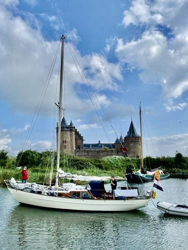 Van De Stadt Marsdiep 10.50, Watersport en Boten, Kajuitzeilboten en Zeiljachten, Gebruikt, Staal, Diesel