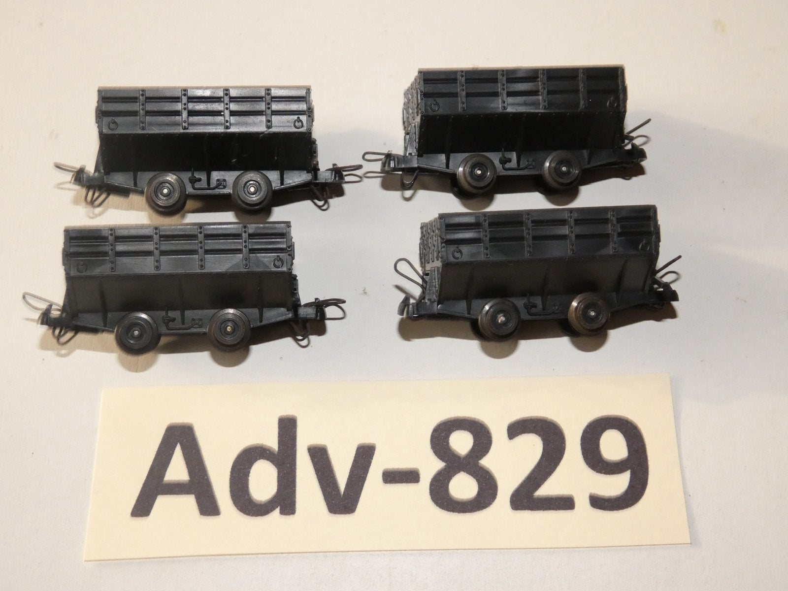 Adv-829 Kolenwagons 5106 Minitrains 30 inch, Overige merken, Gebruikt, Gelijkstroom, Wagon
