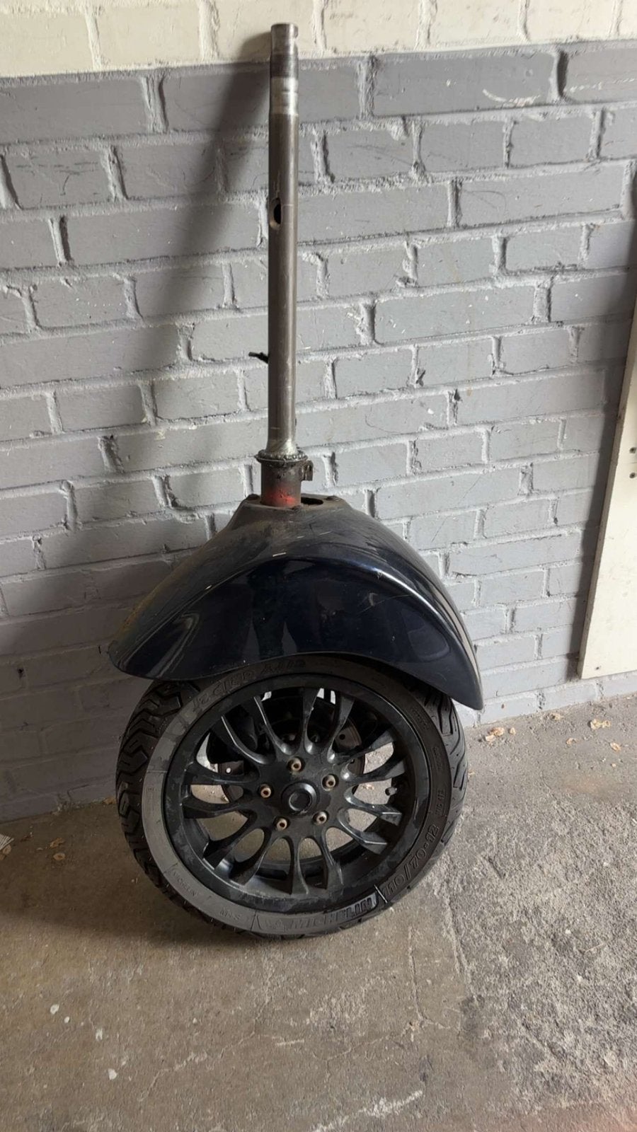 Vespa voorvork met spatbord en wiel, Ophalen of Verzenden, Zo goed als nieuw, Overige typen, Vespa
