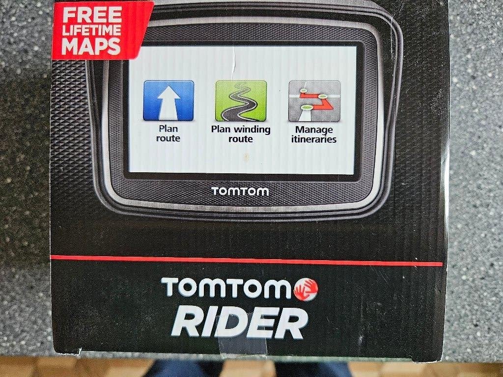 navigatie TomTom Rider v3 NIEUW in doos, Motoren, Accessoires | Navigatiesystemen, Ophalen of Verzenden, Nieuw