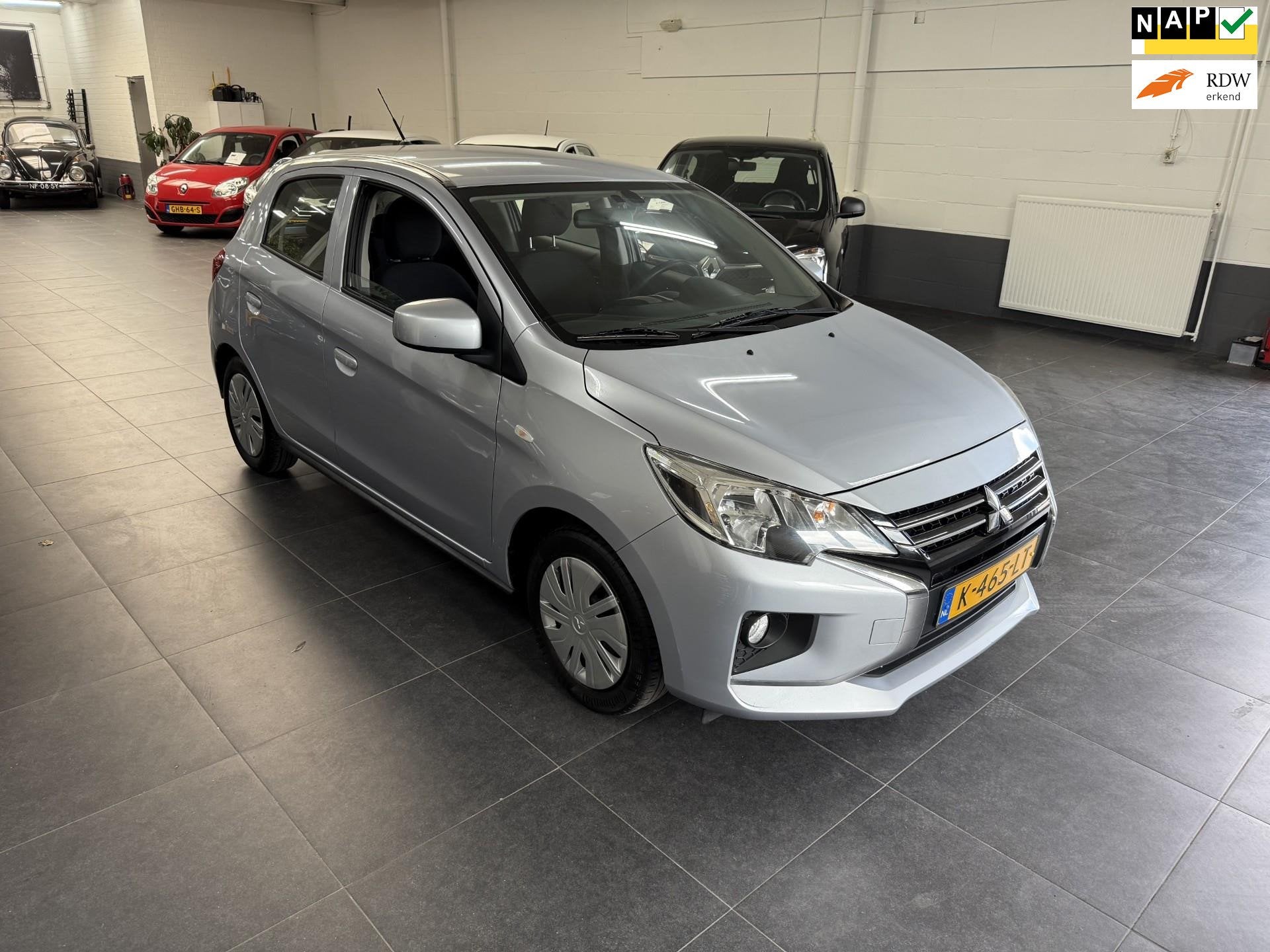 Mitsubishi Space Star 1.0 Cool+, Auto's, Mitsubishi, Voorwielaandrijving, Stof, Gebruikt, Origineel Nederlands