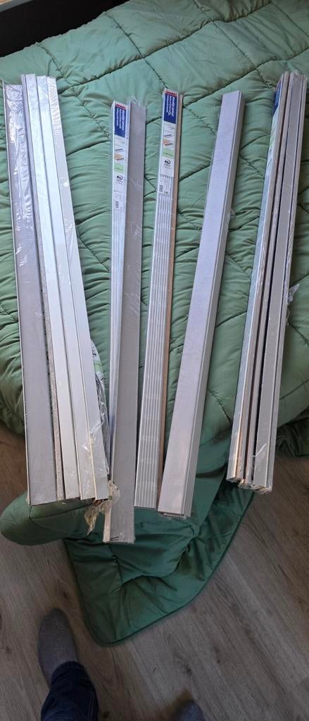 Aluminium traptreden afwerklijst laminaat 14x, Ophalen, Overige materialen, 100 tot 150 cm, Nieuw