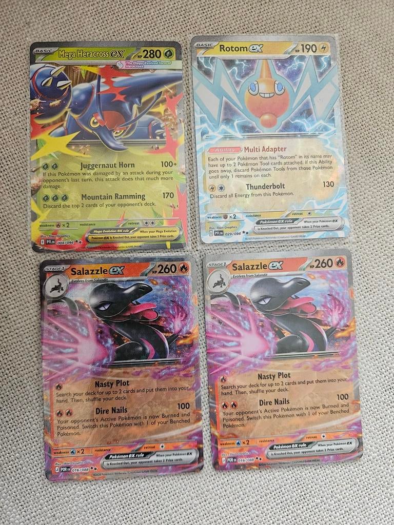 Pokémon kaarten: Mega Evolution, Phantasmal, Perfect order, Ophalen of Verzenden, Meerdere kaarten