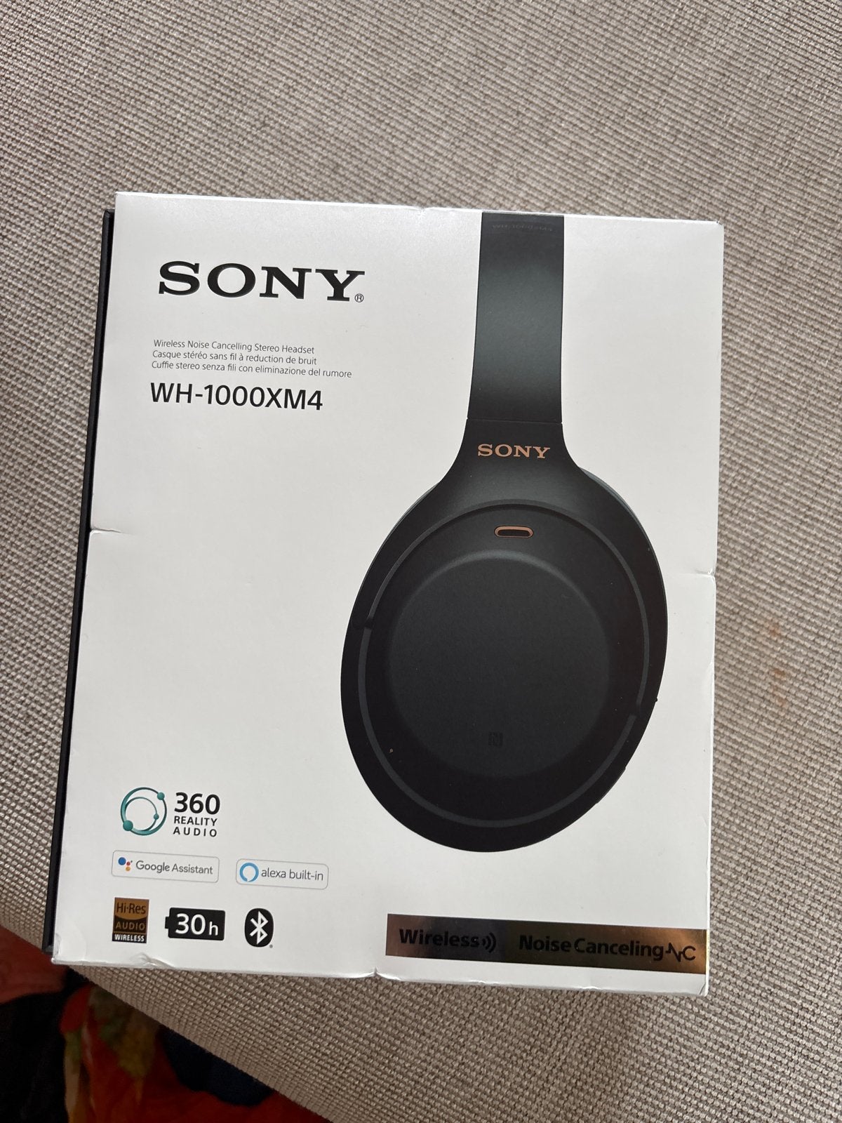 Sony WH-1000XM4 Draadloze Noise Cancelling Koptelefoon, Audio, Tv en Foto, Koptelefoons, Ophalen of Verzenden, Zo goed als nieuw