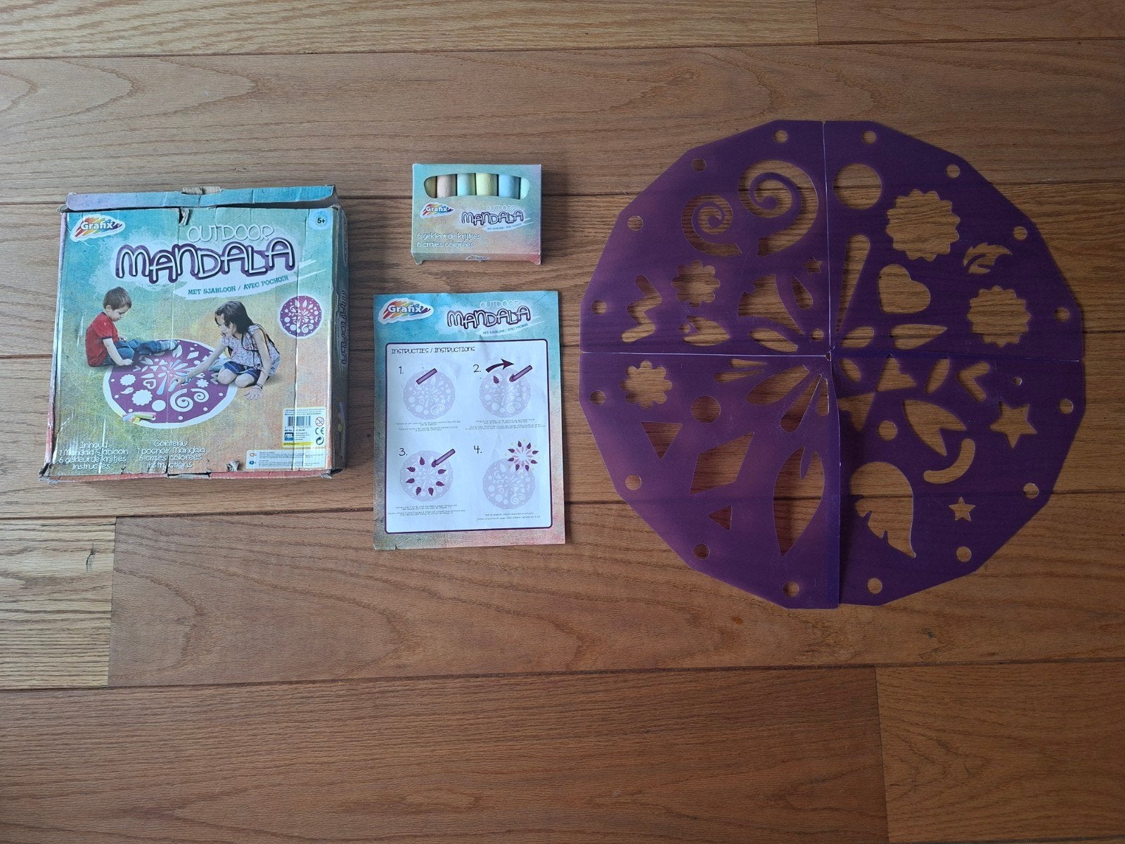 Grafix outdoor mandala set, Ophalen, Gebruikt, Overige typen