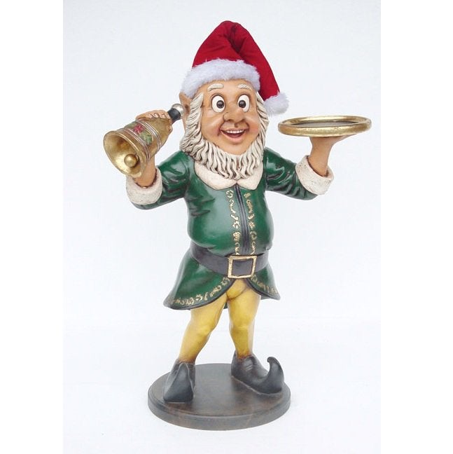 Elf Butler met bel – Elf Hoogte 94 cm, Diversen, Kerst, Nieuw, Ophalen
