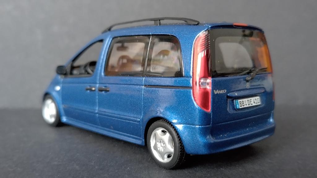 Mercedes Benz Vaneo 1:43 Minichamps Pol, Hobby en Vrije tijd, Modelauto's | 1:43, Auto, Verzenden, ., Nieuw