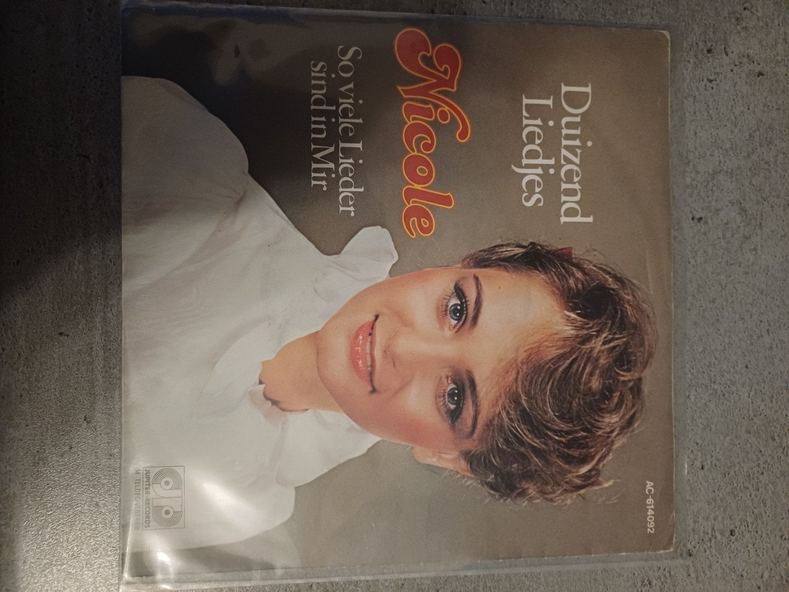 Singel nicole so viele lieder sind in mir, Ophalen of Verzenden, Gebruikt, Nederlandstalig
