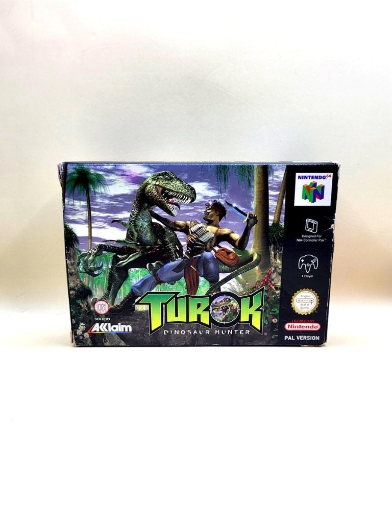 Turok Compleet - Nintendo 64 - N64, Nintendo, Nintendo support, 1 speler, Racen en Vliegen