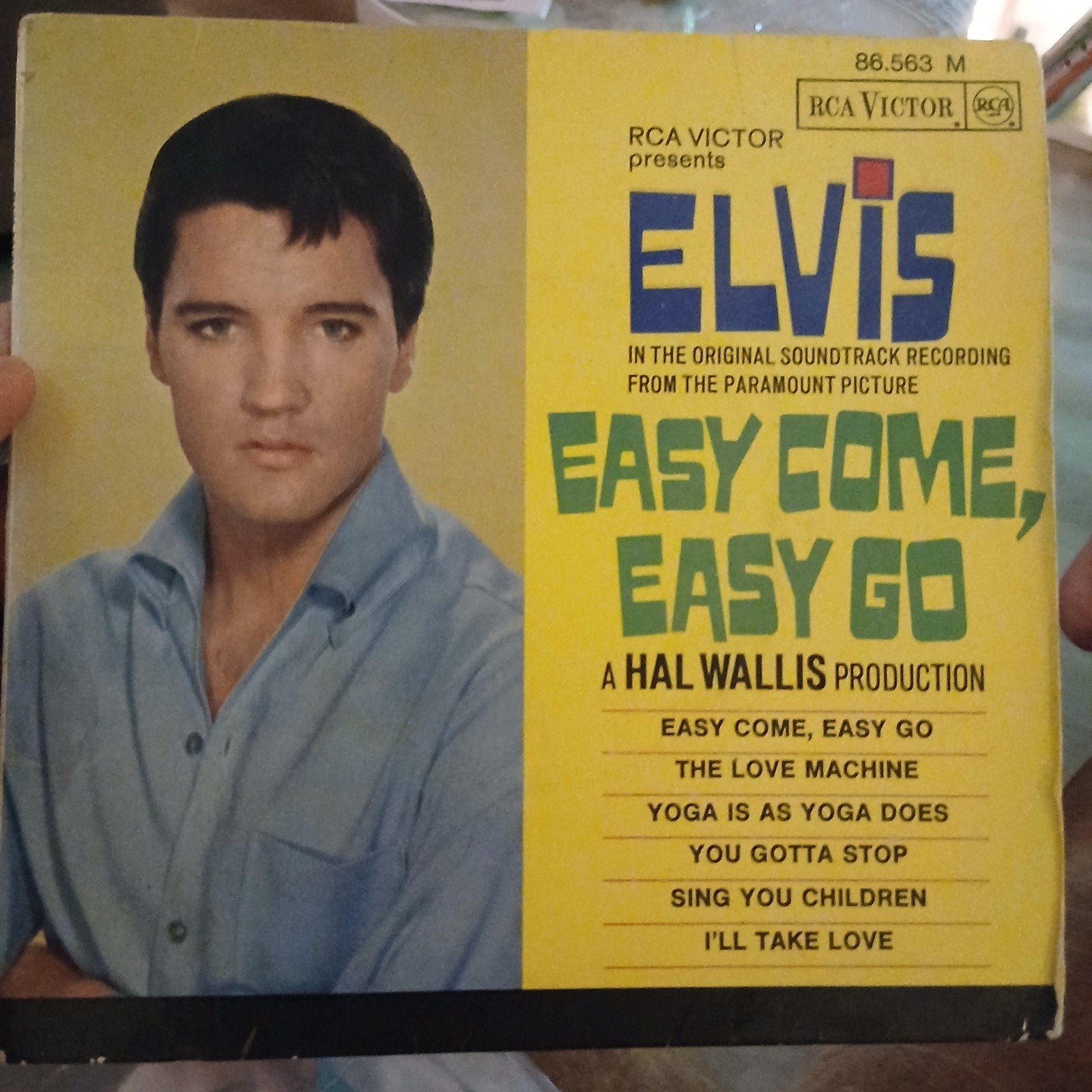 Elvis Presley - Easy Come, Easy Go EP (1967), Cd's en Dvd's, 7 inch, Pop, EP, EP