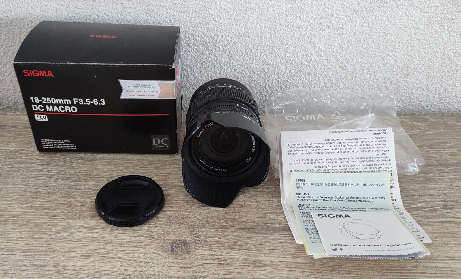 Sigma 18-250mm F3.5-6.3 DC MACRO HSM lens voor Sony D, Ophalen of Verzenden, Zo goed als nieuw, Standaardlens, Zoom