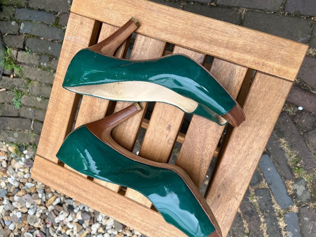 Dames pumps Ab Donkers en di Capolavori mt 41., Pumps, Overige kleuren, Ophalen of Verzenden, Zo goed als nieuw