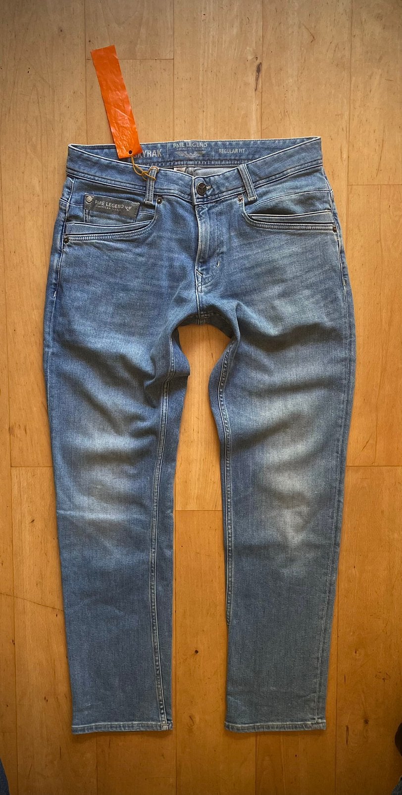 PME Legend Skyrak jeans spijkerbroek W33 L32 blauw, Ophalen of Verzenden, Zo goed als nieuw, Blauw, W33 - W34 (confectie 48/50)
