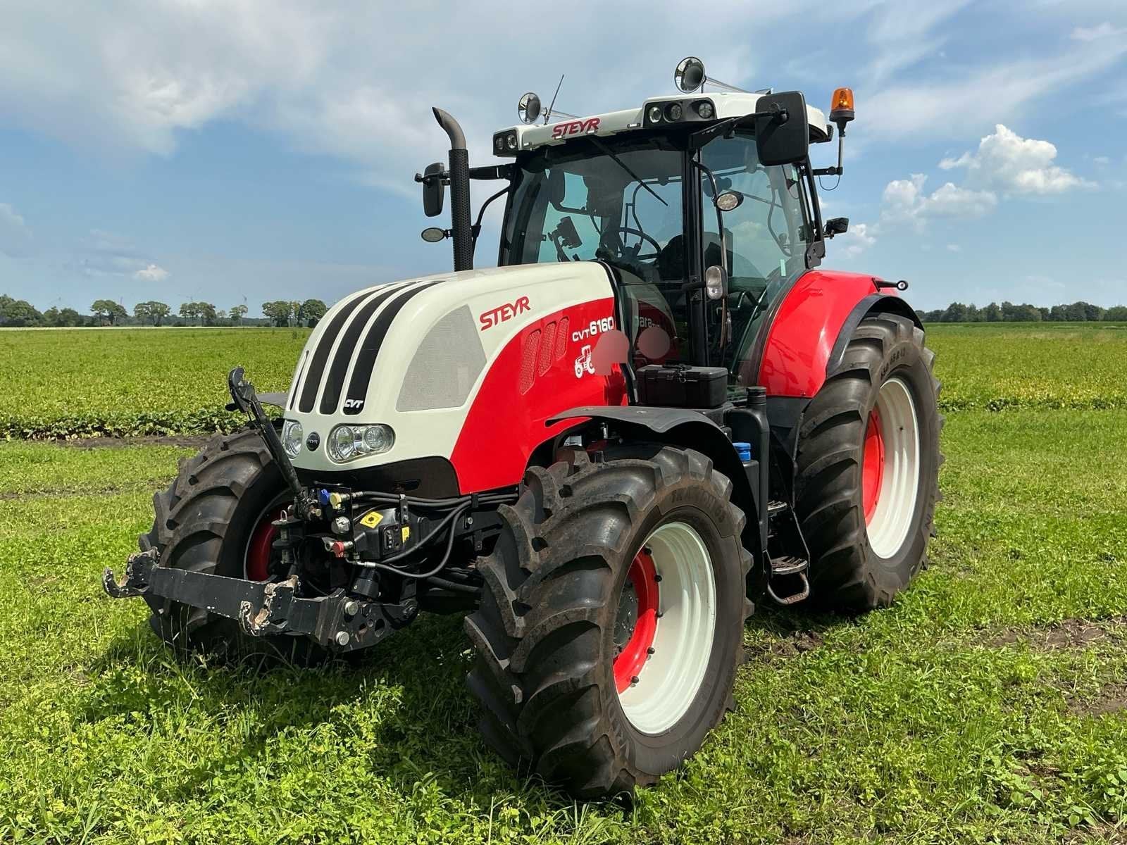 2013 Steyr CVT 6160 Vierwielaangedreven landbouwtractor, Gebruikt, Steyr