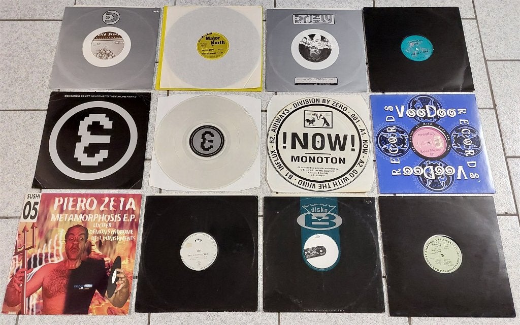 Partij 15 Maxisingles (House, Techno & Trance Jaren 90), Cd's en Dvd's, Vinyl | Dance en House, Ophalen of Verzenden, Gebruikt