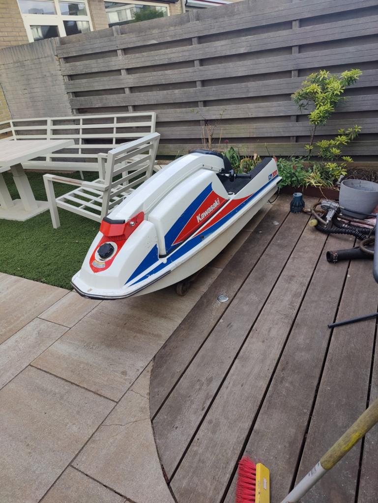 Kawasaki jetski vastgelopen, Watersport en Boten, Waterski's, Ophalen of Verzenden, Gebruikt