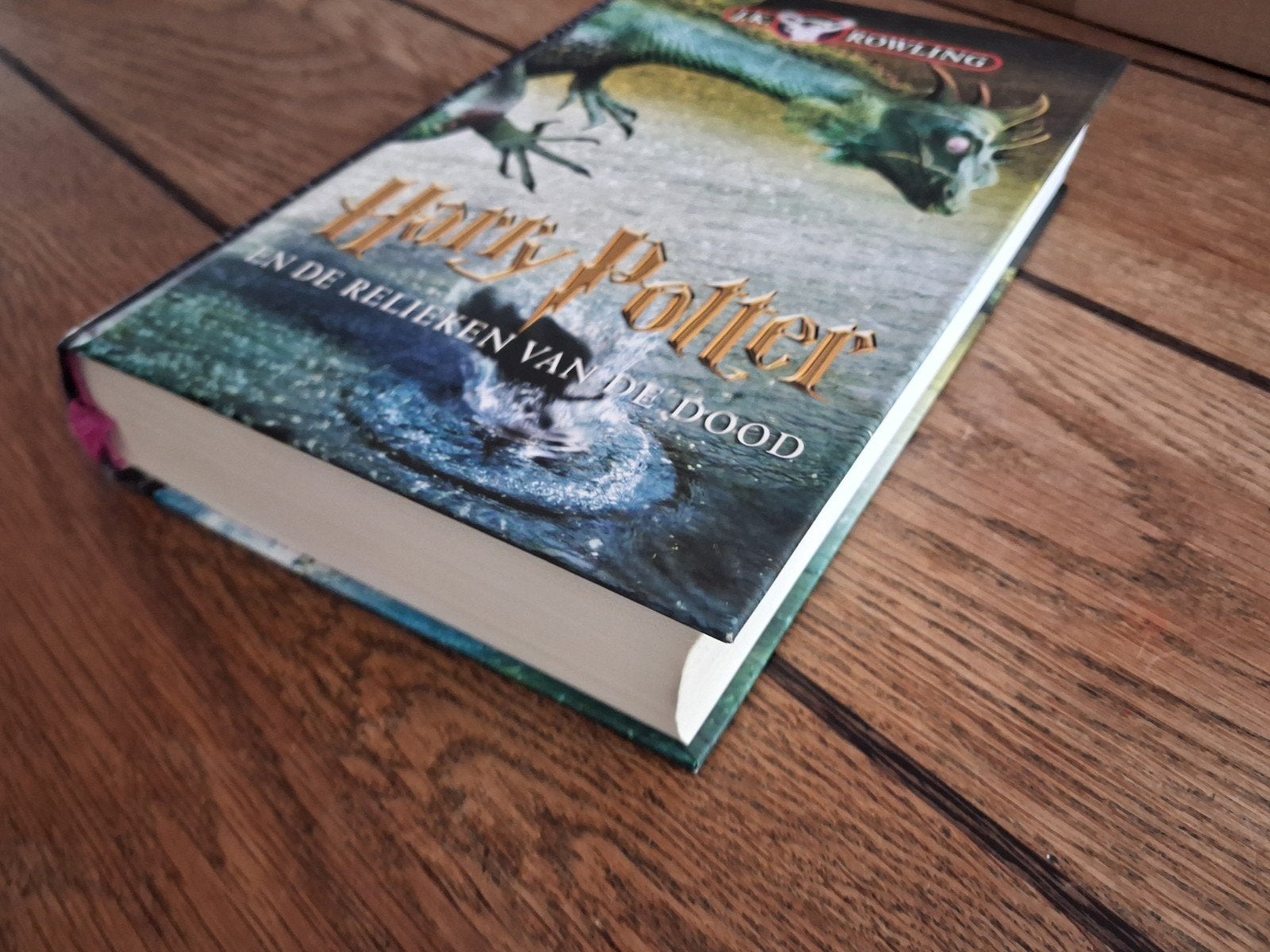 Harry Potter en de relieken van de dood hardcover boek, Boeken, Ophalen of Verzenden, Gelezen, J.K. Rowling