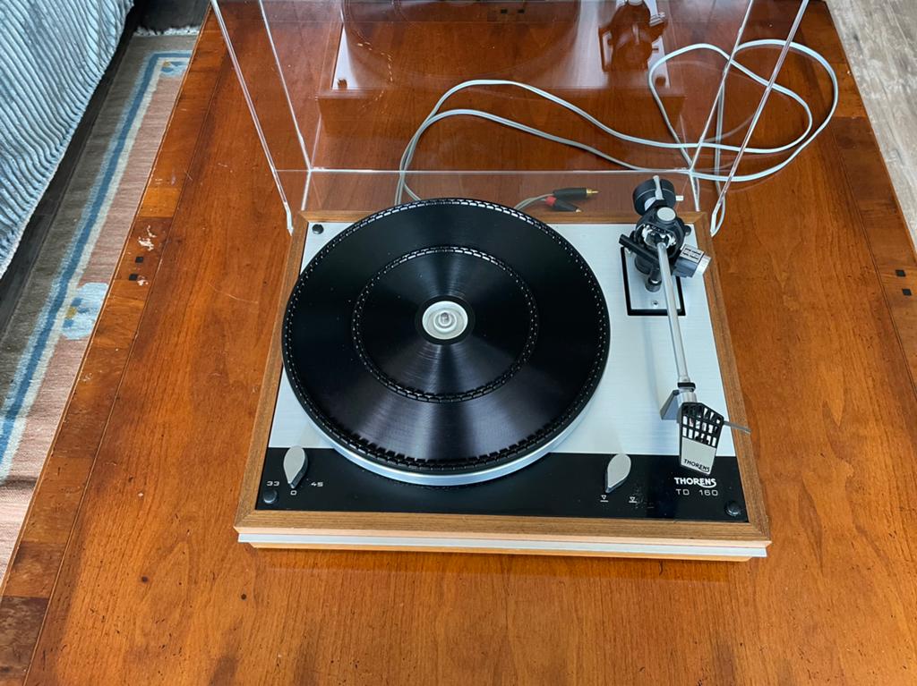 Thorens td 160 met garantie, Ophalen, Zo goed als nieuw, Thorens