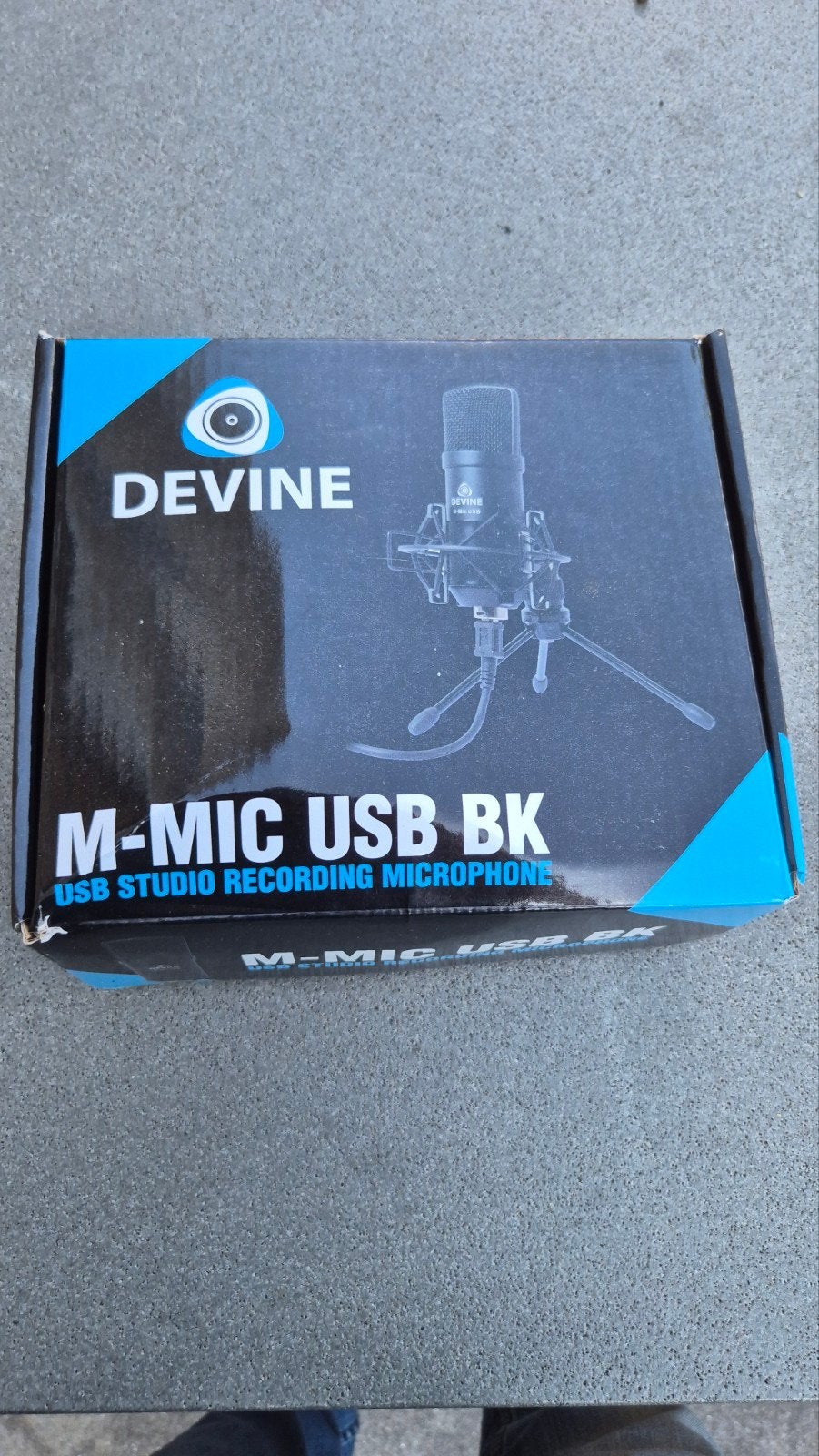 Devine M-MIC USB BK Studio Microfoon - Zo goed als nieuw, Ophalen of Verzenden, Zo goed als nieuw, Studiomicrofoon