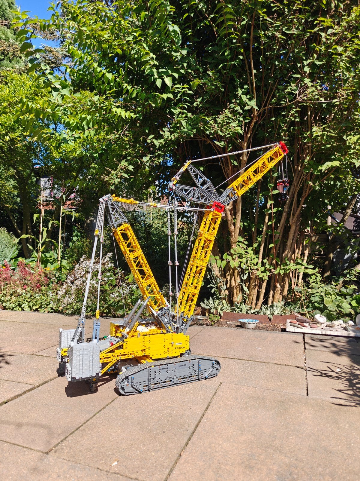 LEGO Technic Liebherr LR 13000 Kraan 42146 + Doos & Boekje, Ophalen of Verzenden, Zo goed als nieuw