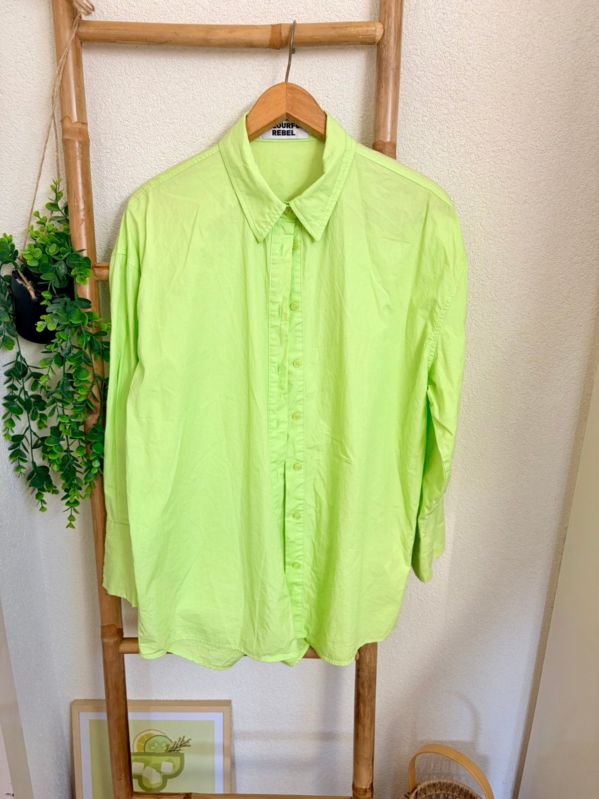 Colourful Rebel oversized blouse maat 40, Ophalen of Verzenden, Zo goed als nieuw, Maat 38/40 (M), Groen