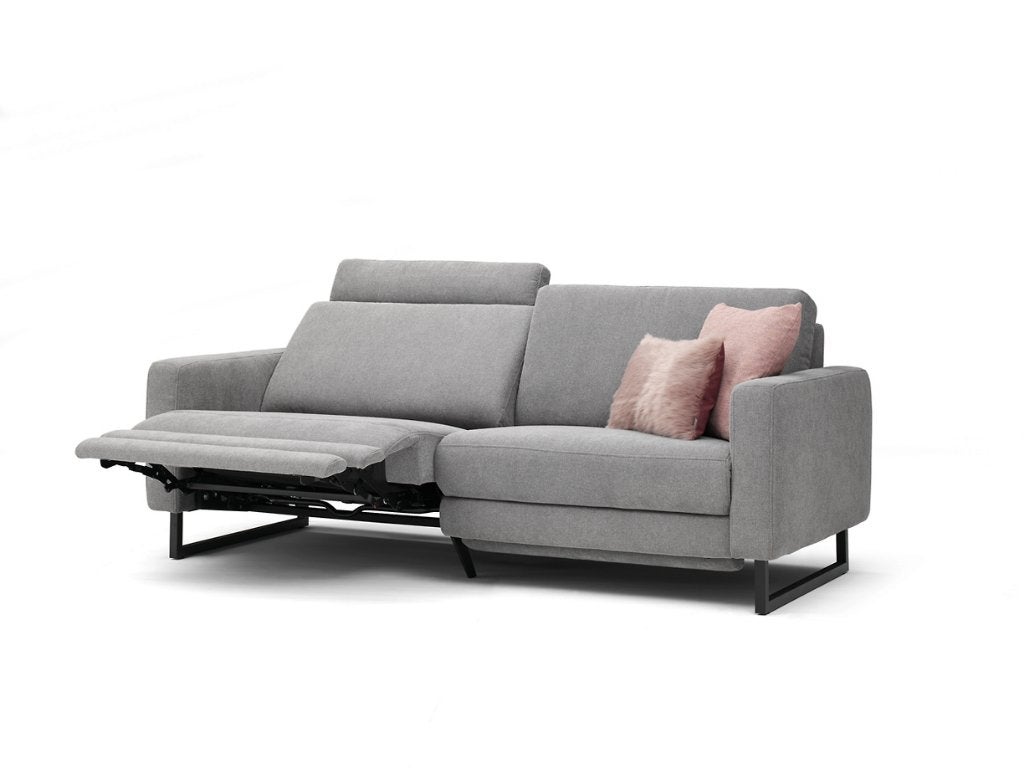 Barrio Zitbank - elektrische relaxbank, Ophalen, 150 tot 200 cm, Driepersoons, 75 tot 100 cm