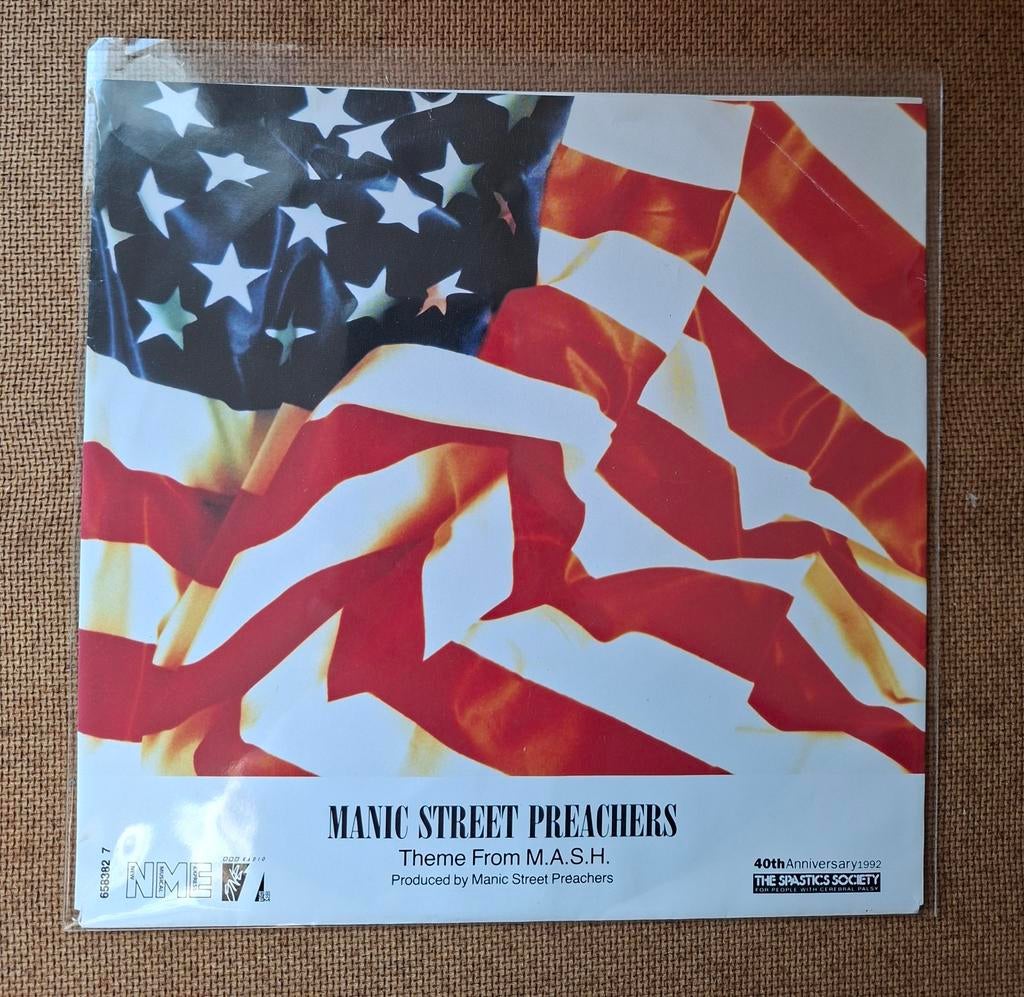 Manic street preachers - Theme from M.A.S.H. - Top, Gebruikt, Verzenden, 7 inch, Single