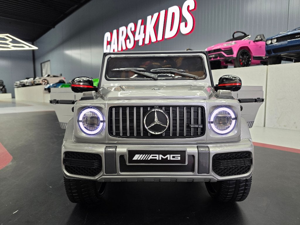 Kinderauto Mercedes G63 - soft start - leren zit - met RC, Ophalen of Verzenden, Nieuw