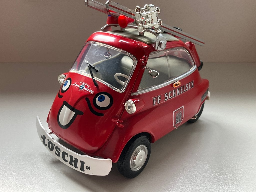 BMW Isetta "Loschi" (brandweer Hamburg)  1/18 Revell, Ophalen of Verzenden, Zo goed als nieuw, Auto, Revell