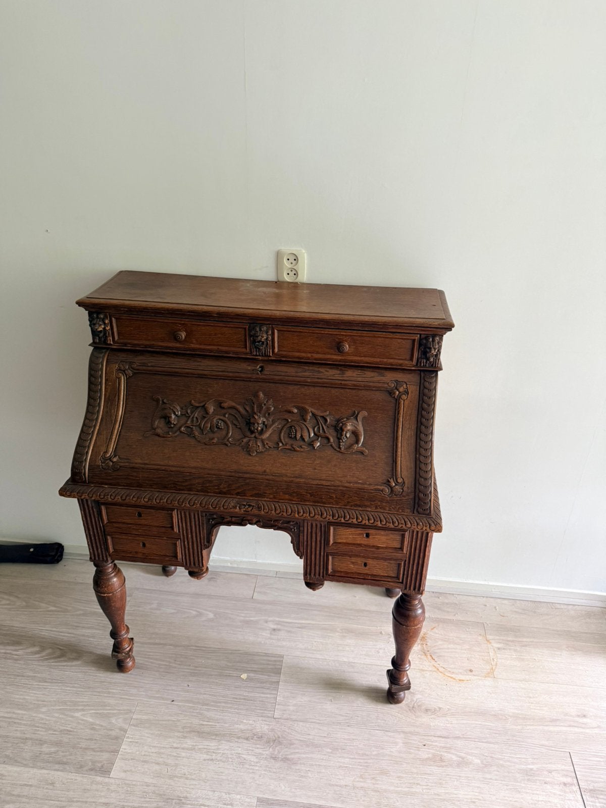 Mooie oude secretairesse, Ophalen of Verzenden, Gebruikt, Antiek