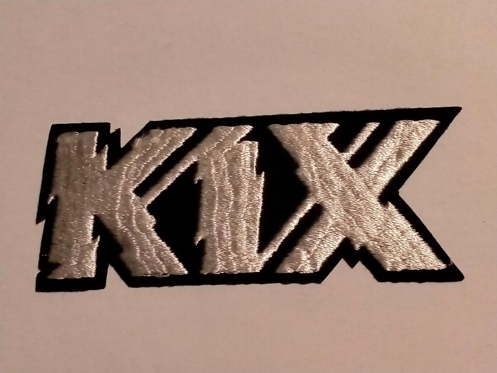 Kix Amerikaanse rockband rock band vintage kleding patch, Ophalen of Verzenden, Nieuw, Kleding