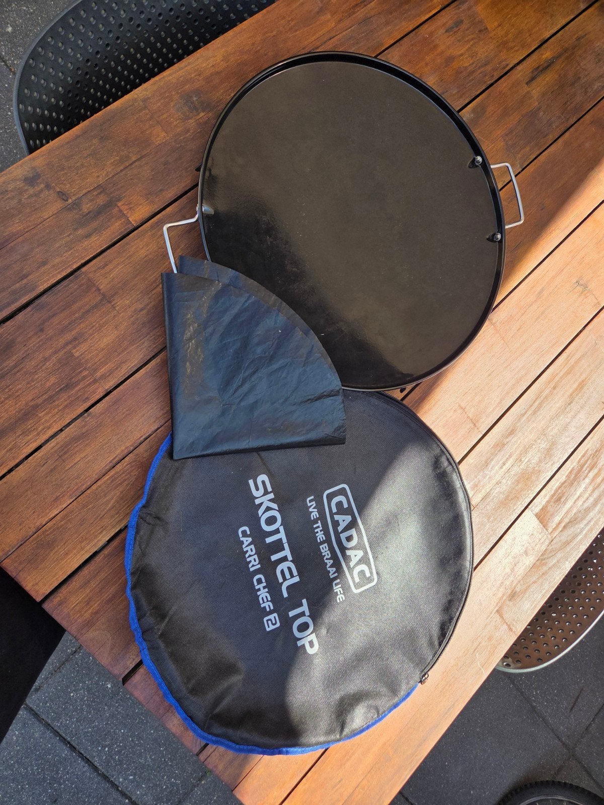 Cadac Skottelbraai Skotteltop met bewaartas, Ophalen, Gebruikt, Cadac