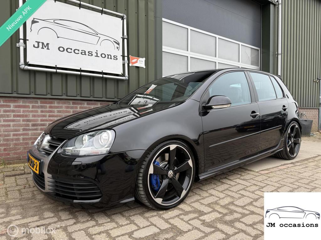 Volkswagen Golf 3.2 R32 4-Motion DSG|Xenon|Leder|CarPlay|PDC, Auto's, Gebruikt, 3189 cc, Zwart, 10 km/l