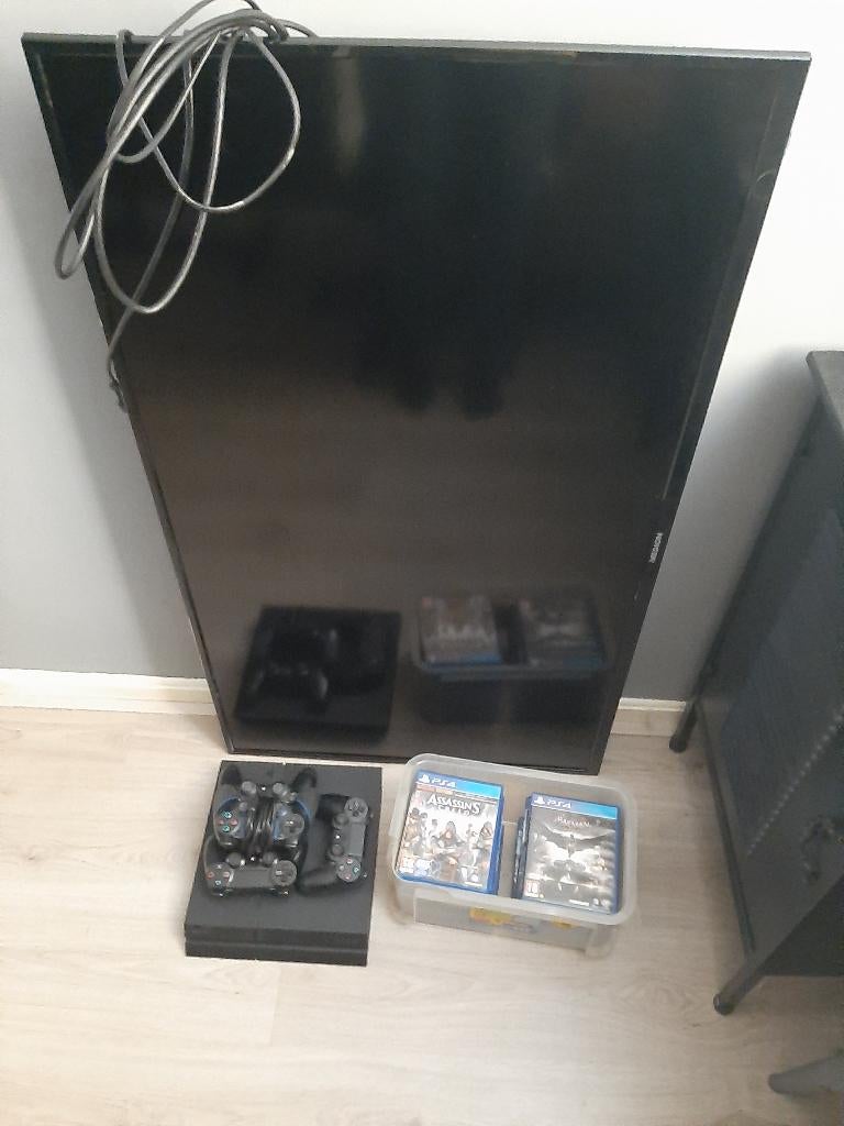 Gameset, Spelcomputers en Games, Ophalen, Gebruikt, PlayStation 4, Controller