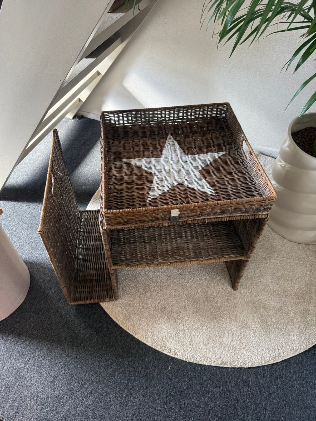Riviera Maison Bijzettafel, Minder dan 55 cm, Zo goed als nieuw, Rechthoekig, Ophalen