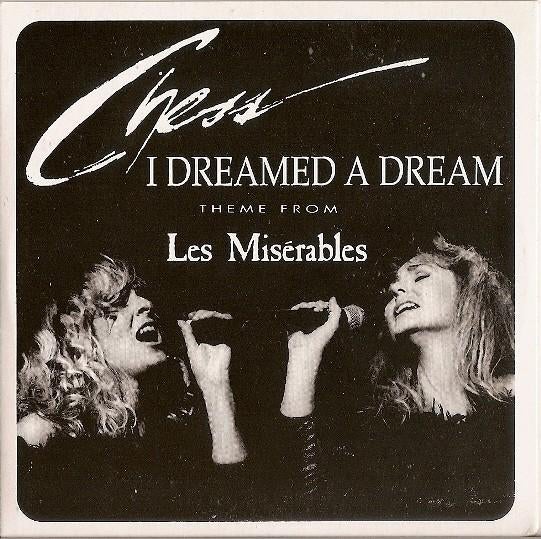 CHESS CD SINGLE I DREAMED A DREAM THEME FROM LES MISERABLES, 6 singles of meer, Ophalen of Verzenden, Zo goed als nieuw, Pop
