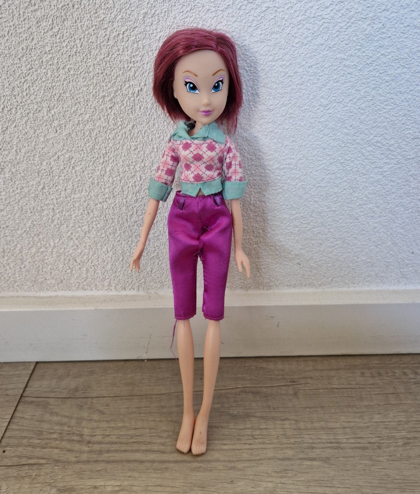 winx club tecna pop city girl rainbow barbie fee, Ophalen of Verzenden, Zo goed als nieuw, Barbie