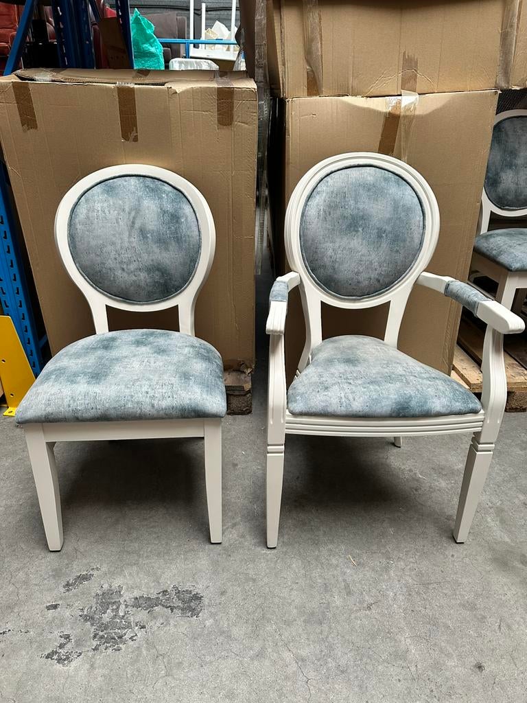 Partij horeca stoelen, Ophalen, Blauw, Vijf, Zes of meer stoelen