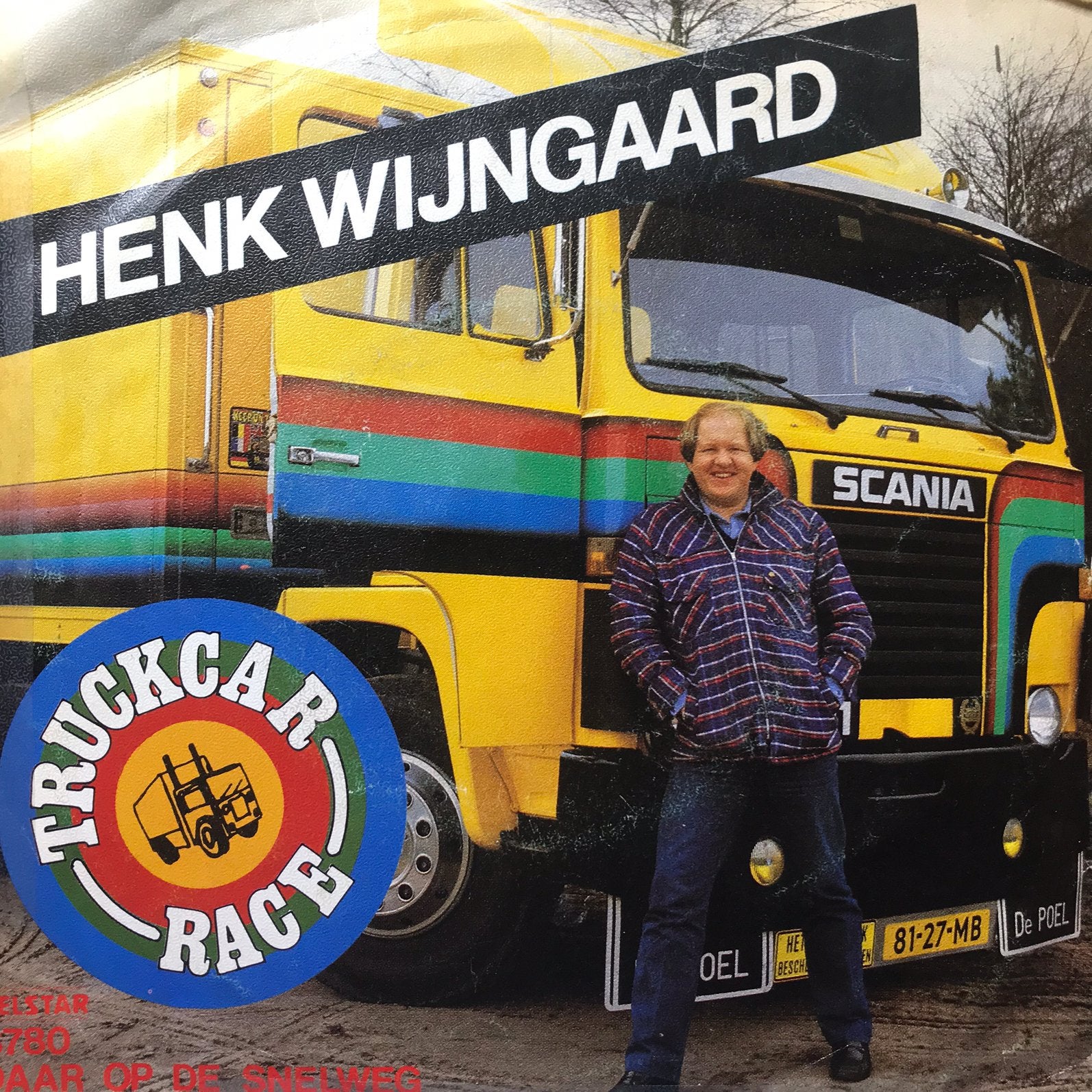 Henk Wijngaard - Truckcar Race, Ophalen of Verzenden