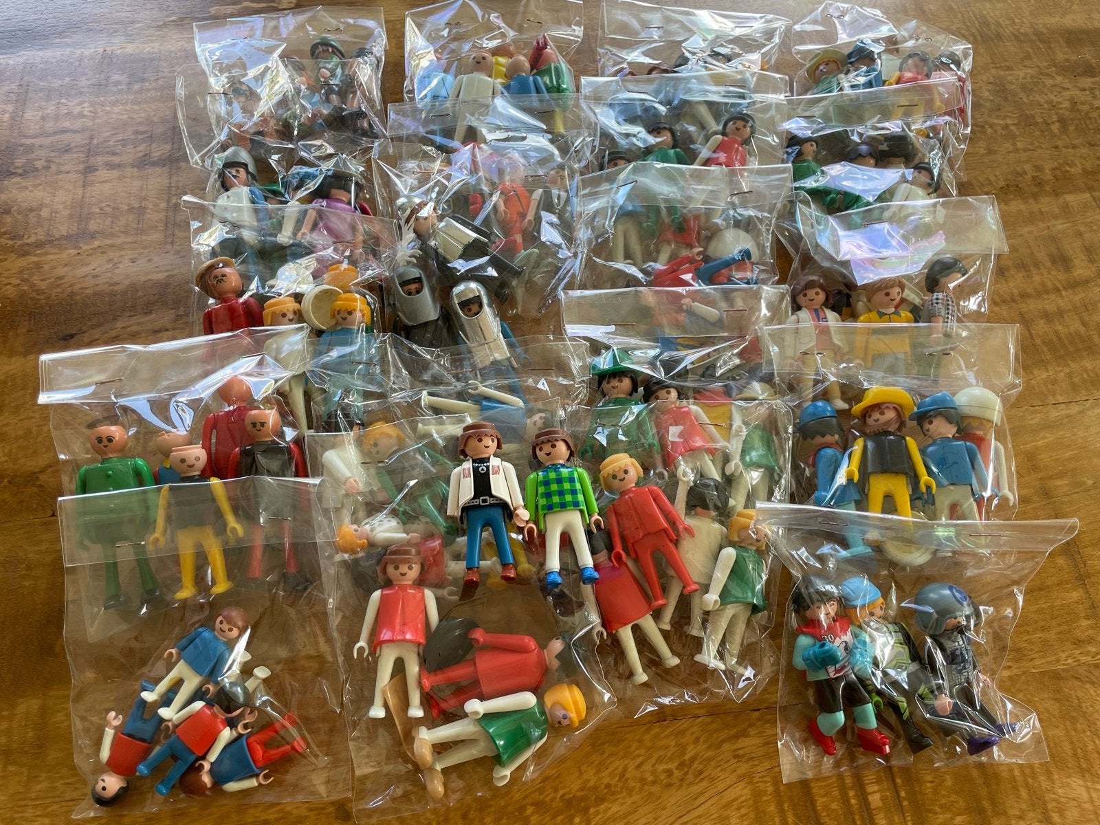 Grote partij Playmobil poppetjes en accessoires, Ophalen of Verzenden, Gebruikt